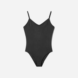 Everlane Cami Bodysuit - Black - XS